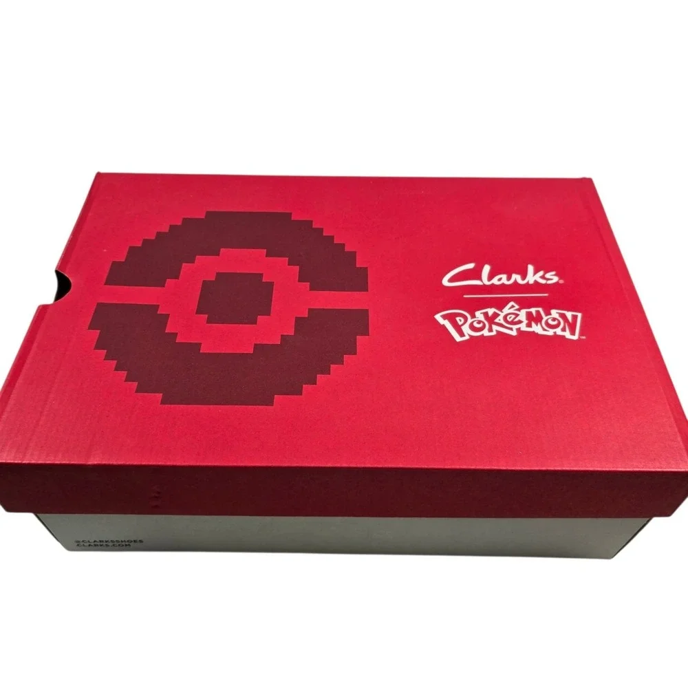 Clarks Torhill Explore X Pokémon Venusaur Turquoise Suede Chukka, Mens Sz 10 NEW